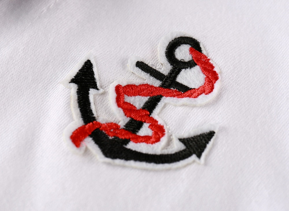 2020 Summer style Newborn Toddler Short sleeve White Navy Sailor uniforms Baby Romper Baby Boy Girl Clothes Infant Outfits