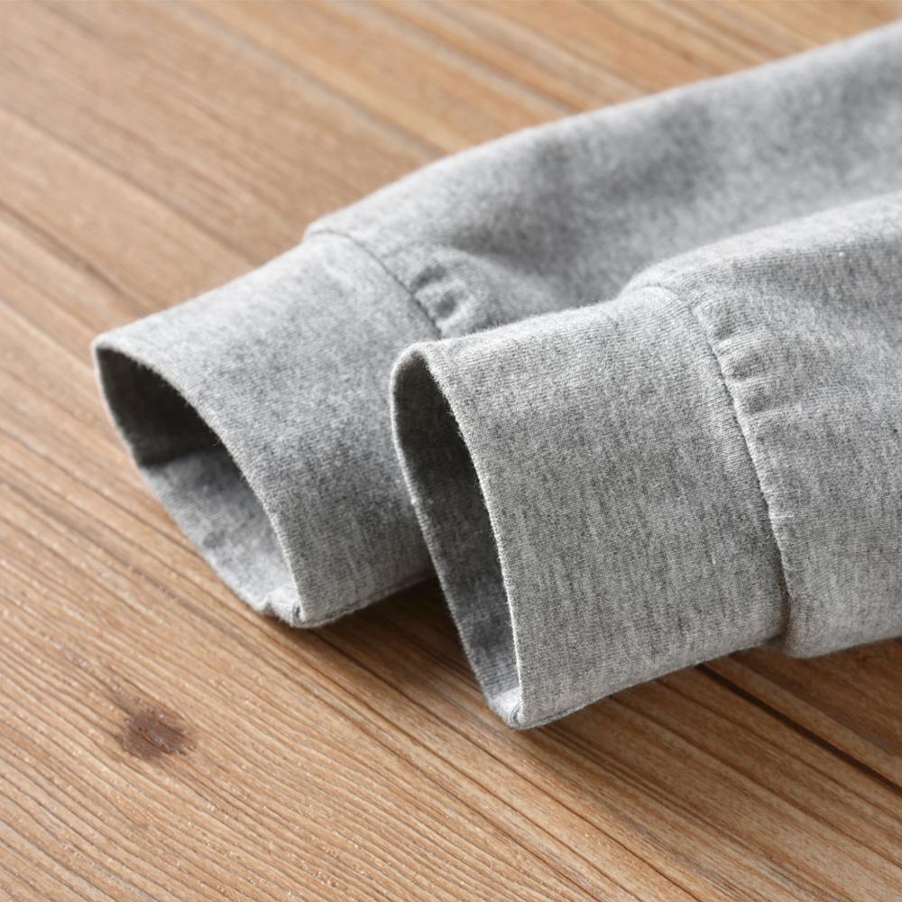 Newborn Baby Boy Romper Clothes Solid Color Long Sleeve Letter I Love You This much Jumpsuit and Hat Infant 2pcs Clothing Outfit